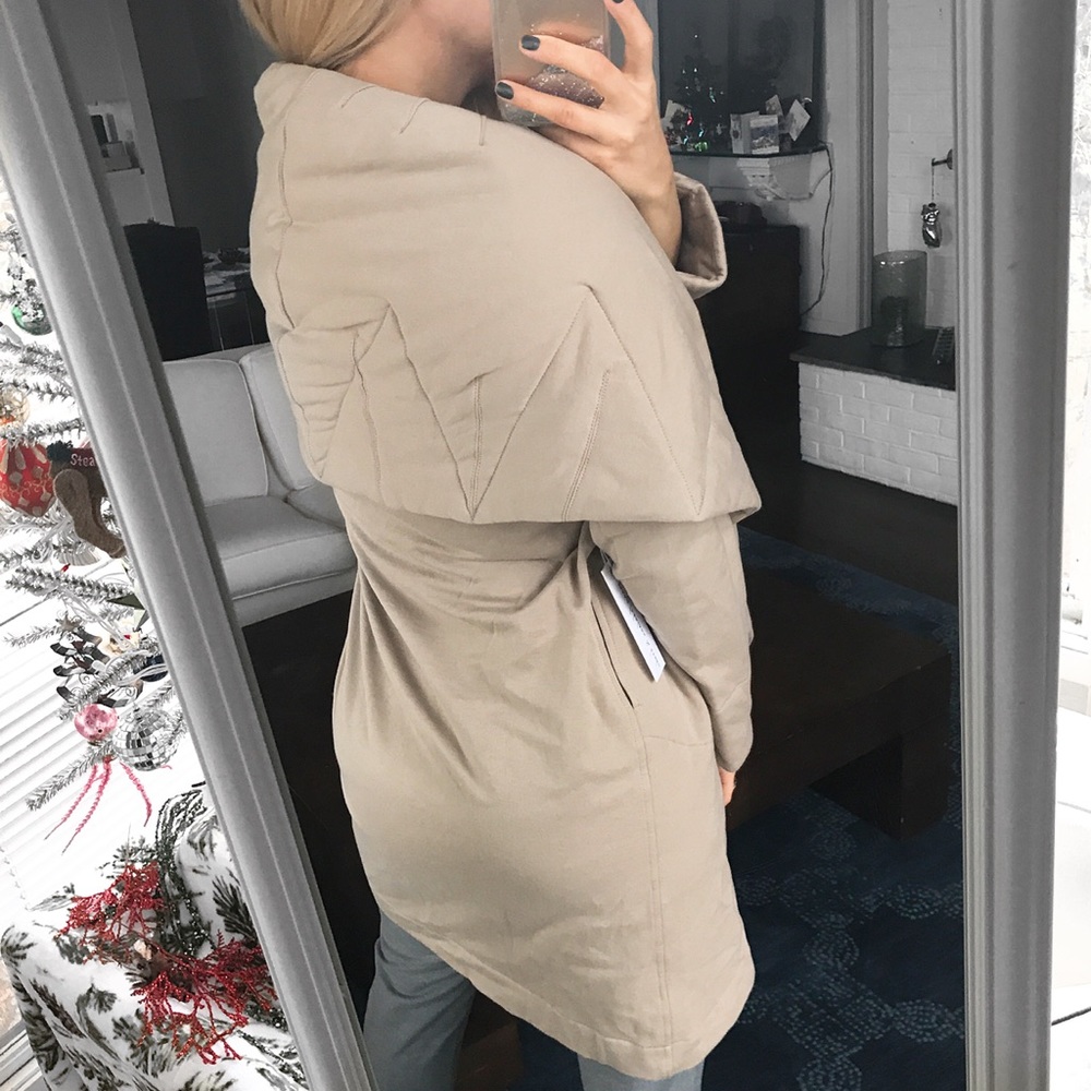 💁🏼‍♀️ YOUNG FABULOUS & BROKE BEIGE LANIE COAT! - Picture 7 of 13